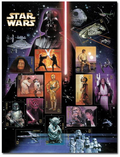 star wars stamps
