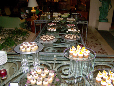 cupcake buffet